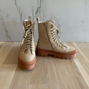 Free People Silent D Suede Boots, Size 6.5/37